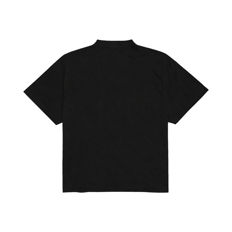 Punchmade Cardholder shirt in black, back view
